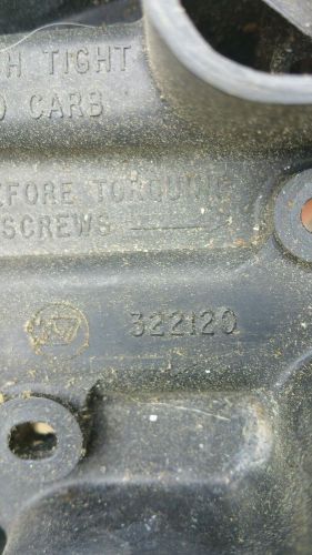 Evinrude air cleaner 322120