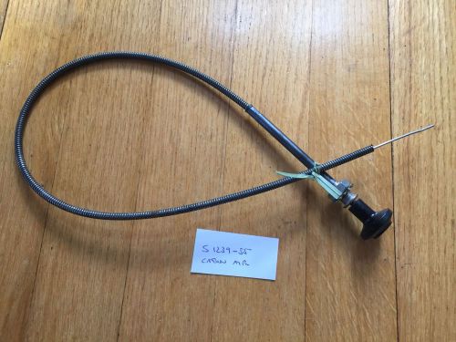 Fresh air vent cabin cable s1239-55 cessna cardinal control s1239-46
