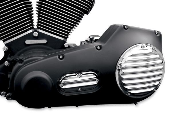 Rsd nostalgia derby cover chrome for harley twin cam 99-10