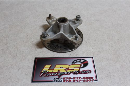 1987 yamaha warrior 350 yfm 350x oem front wheel left hub with disc