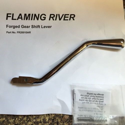Flaming river forged gearshift arm - chrome finish