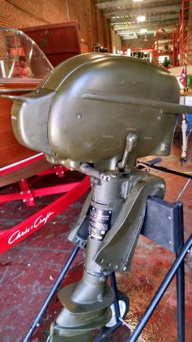 1968 johnson 25 rdm-14 rare military outboard