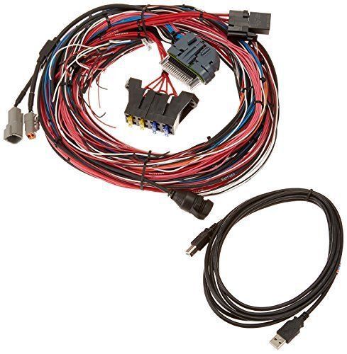 Aem ems 4 - 96&#034; flying lead harness with fuse and relay panel