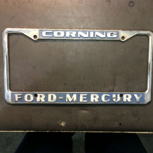 Buy CorningFordMercuryLicense PlateFrame. in Martinez, California