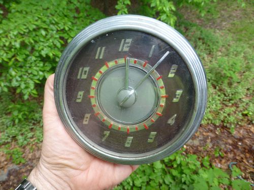 1946 lincoln custom continental dash clock 6v