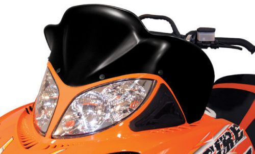 Powermadd - 12823 - cobra windshield, 17in. - black