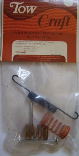 Tow craft hold down/adjuster spring for warner electric 10"x2" brake 1970-presen