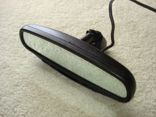 Subaru outback, legacy, impreza 2003 auto dim rear view mirror w/ compass oem