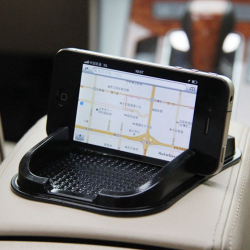 Car non-slip mats for mobile cell phone accessories gps mount stick holder av