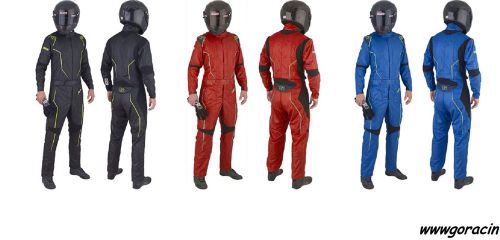 Simpson dna standard 3 layer fire suit sfi 5,driver suit,titanium nomex,scca -