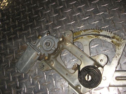 1991 chevy pick-up drivers side left electric window regulator with motor