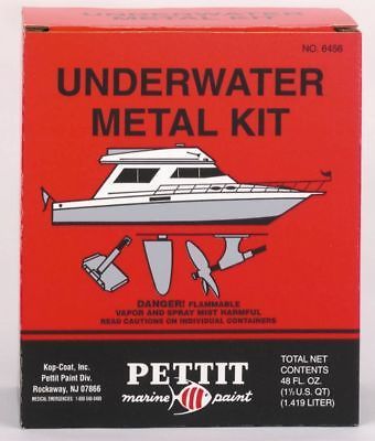 Pettit 6456 under water metal kit boat marine paint