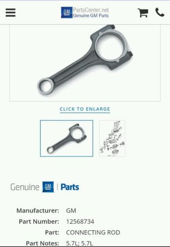 Gm ls1 connecting rods.