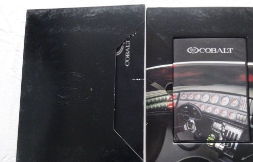 Cobalt boats- original factory 2006 brochure book &amp; dvd cd set - rare