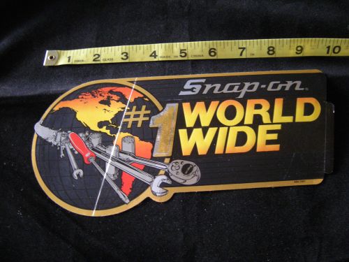 Vintage snap-on, mac tools, tool box sticker, new, 1980's