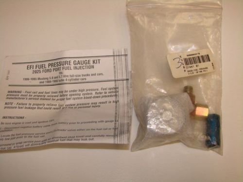 Mustang gt 5.0 302 fuel pressure gauge 0-100 psi pn d1441 mustangs unlimited