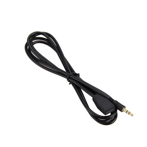 3.5mm male jack aux input cable adapter for bmw e46 mp3 ipod iphone