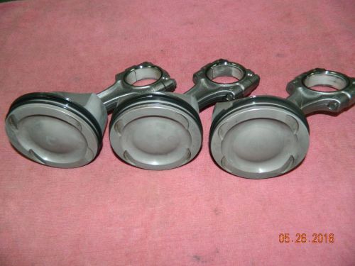 Sea doo seadoo 4 tec piston and rod set supercharged engine gtx rxp rxt