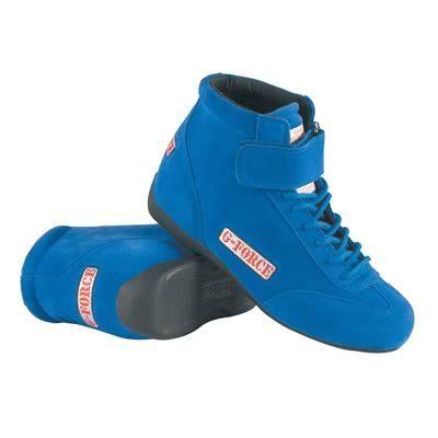 G-force racing 0235110bu driving shoes race grip mid-top blue men's size 11 pair