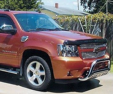 O.e style bug shield 2007-2013 chevy avalanche lt, ls, ltz ~hood deflector guard