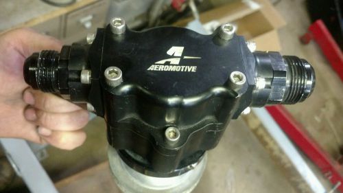 Aeromotive fuel pump alcohol injected blown