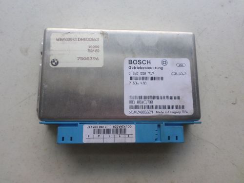 99-01 bmw e38 740il bosch tcu 0 260 002 717 transmission computer unit tcm