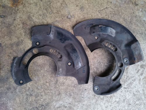 2x subaru 26290fe050 genuine oem splash shield set (l &amp; r) impreza forester