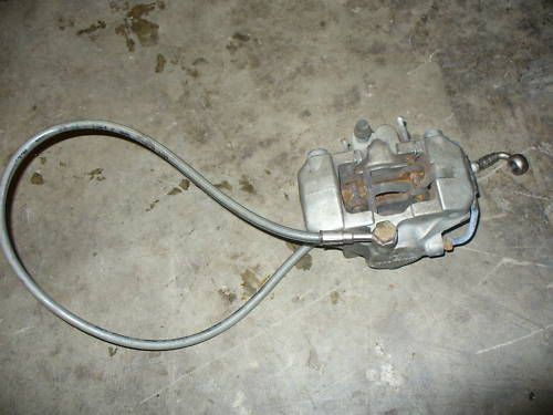 Ski doo rev mxz brake caliper and hose pads