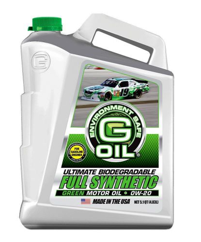G-oil 0w20 synthetic case of 3 5.1qt plastic bottles