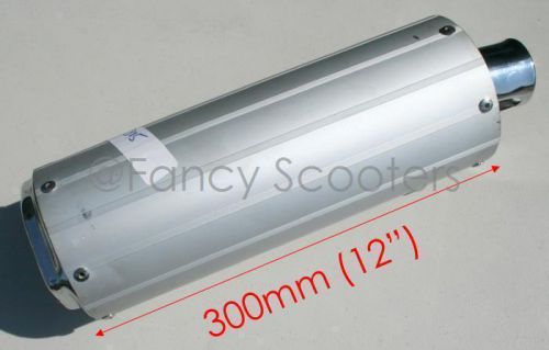 Peace sports gs-804/805 (50cc)  alluminum muffler diameter 4.45", length: 12"