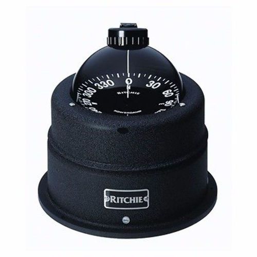 Ritchie globemaster shock-mounted binnacle compass c-463 6&#034; dial base 9-1/2&#034; md
