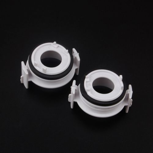 Buy 2x H7 Xenon HID Headlights Bulbs Adapters Base Holder For E46 3