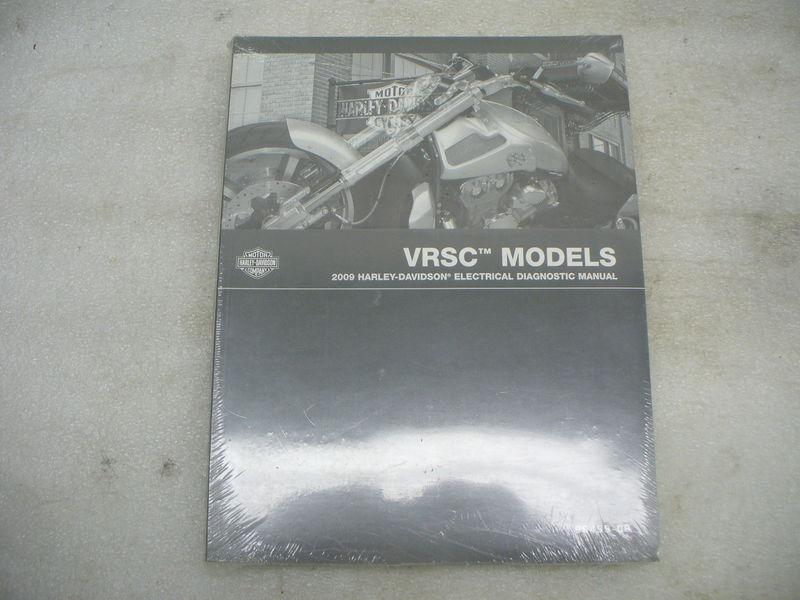 Harley 2009 vrsc electrical diagnostics manual, #99499-09.