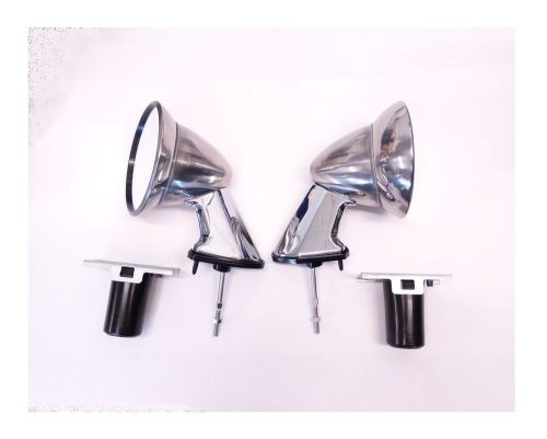 Datsun 240z 260z 280z 510 oem jdm fender mirror pair chrome new