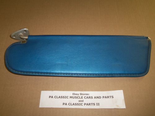 Blue sun visor w/ arm &amp; bracket 72 73 cuda challenger 360 barracuda mopar or 74