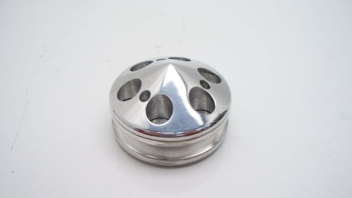 Gm aluminum alternator pulley- satin finish # 9487