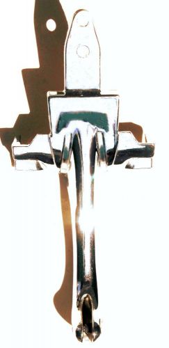 Inside chrome mirror base mount, oem 1967 cadillac, chevy, pontiac, olds, buick