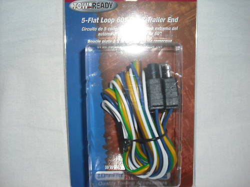 Rv - 5 flat adapter loop 60" - car &amp; trailer ends - new