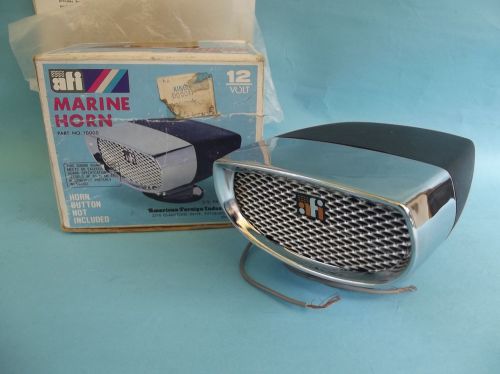 Vintage afi marine horn 12v model 10000 made in japan original box hot rat rod