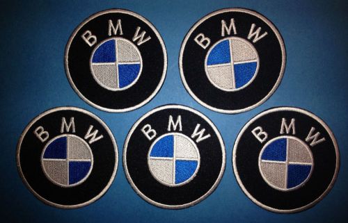 5 lot bmw auto car club jacket hat uniform backpack iron on patches crests