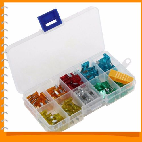 120pcs automotive fuses auto car mini blade fuse assortment 5a / 10a / 15a / 20a