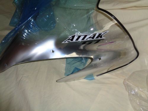 Yamaha snowmobile   attack gt  apex  vector 8fr-77210-50 silver trim