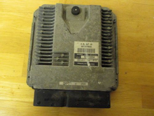 04 isuzu rodeo engine computer, ecm, ecu, 3.5l, 8973576930, 8973155094, dez-011