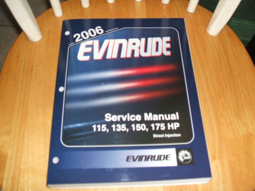 2006 evinrude service manual, "sd" di 115, 135, 150, 175 hp, 5006580