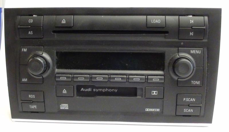 Audi a4/a6 am/fm cassette player and 6 disc cd changer 8e0035195f