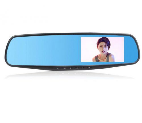 Rearview mirror tachograph hd twin-lens parking monitor automotive supplies