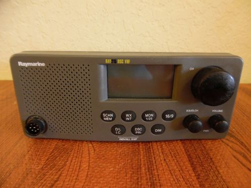 Raymarine e43003 - ray215 vhf radio transceiver head only - great replacement