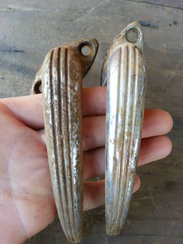 Set -vintage antique exterior? door handles 30s? 37 ford ? rat rod