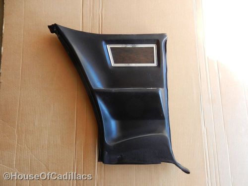 1969 1970 cadillac eldorado rear interior panel w/ window switch lh 69 70 nice!