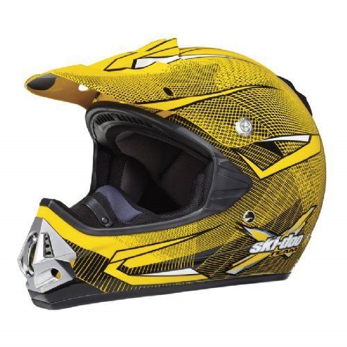 Ski-doo xp-2 x-team dimension helmet - yellow